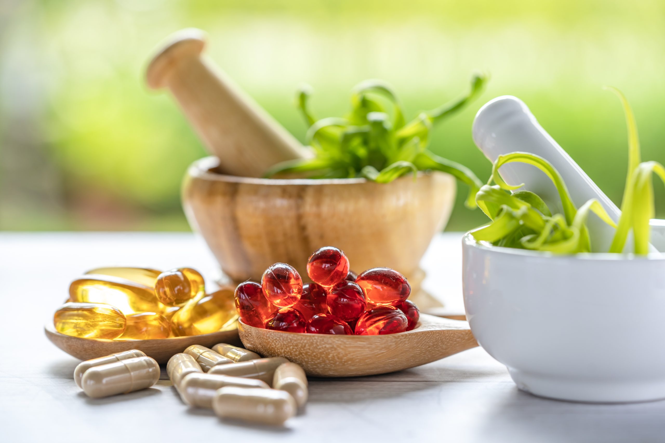 alternative medicine nature herbal organic capsule, drug with he